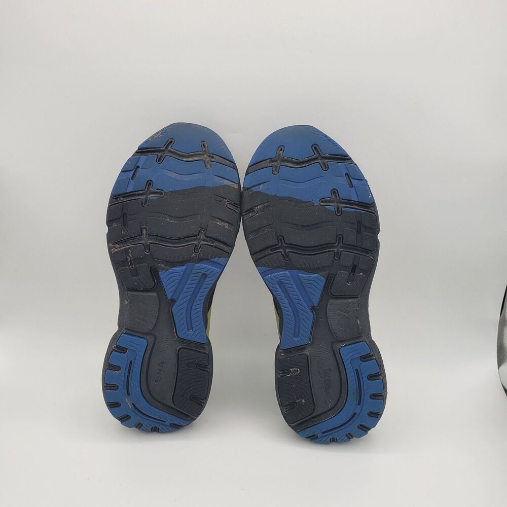 Brooks Ghost 15 Running Shoes Black Yellow Blue Nightlife Walking Mens size 9.5 - Picture 9 of 10